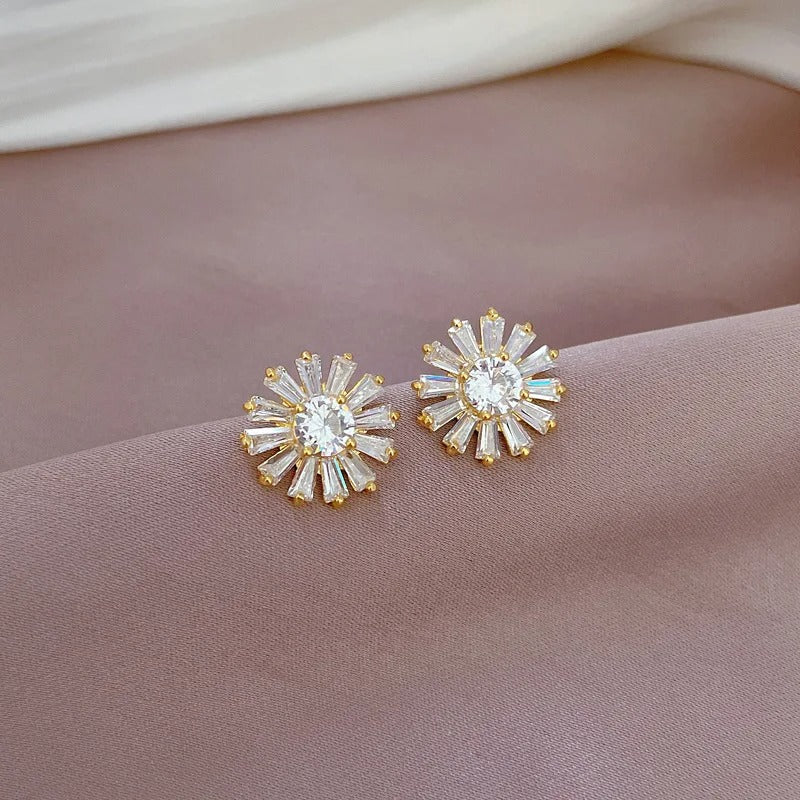 CONJUNTO SOL BAÑADO EN ORO 18K - CONJ467