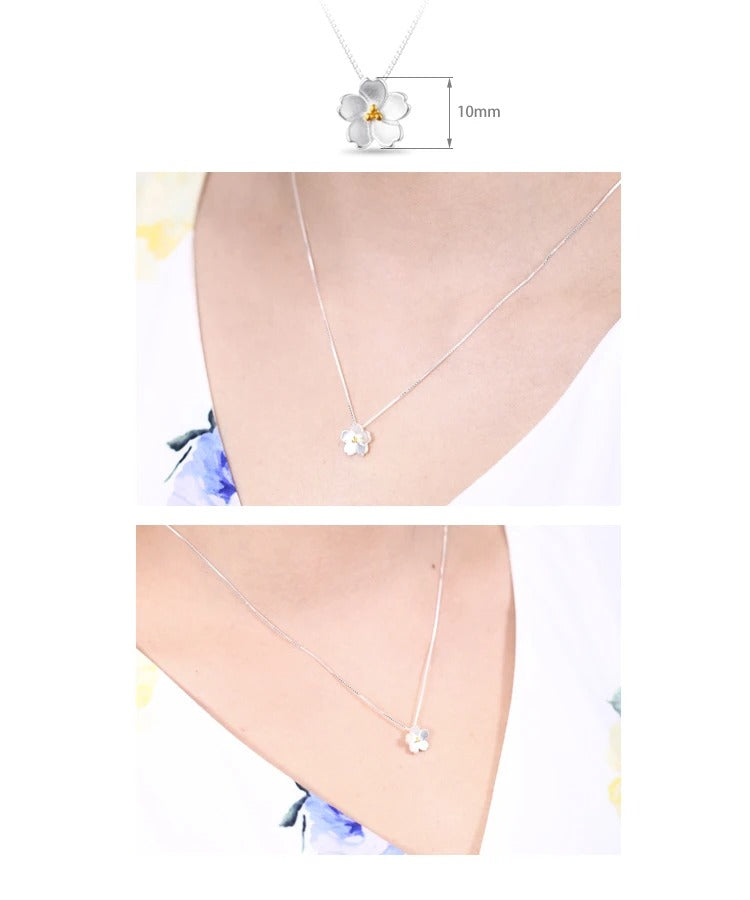 COLLAR CEREZA PLATA 925 - PR0574