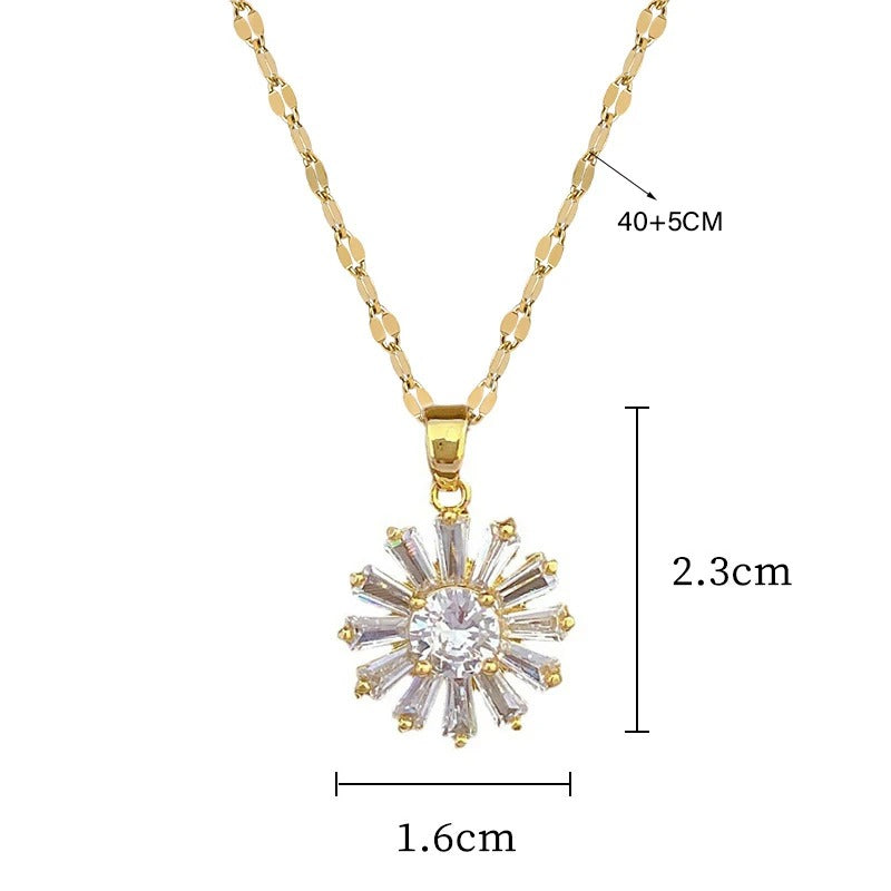 CONJUNTO SOL BAÑADO EN ORO 18K - CONJ467