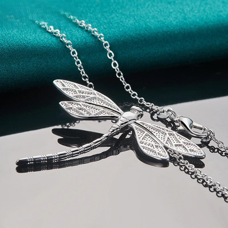 COLLAR LIBÉLULA PLATA 925 - PR0755