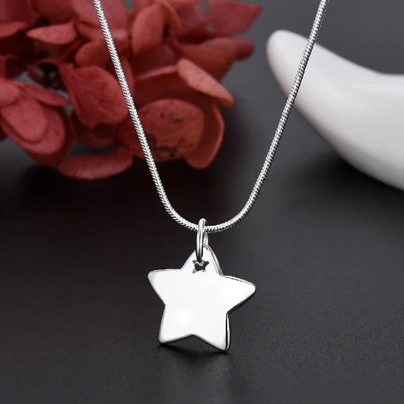 COLLAR ESTRELLA PLATA 925 - PR0697