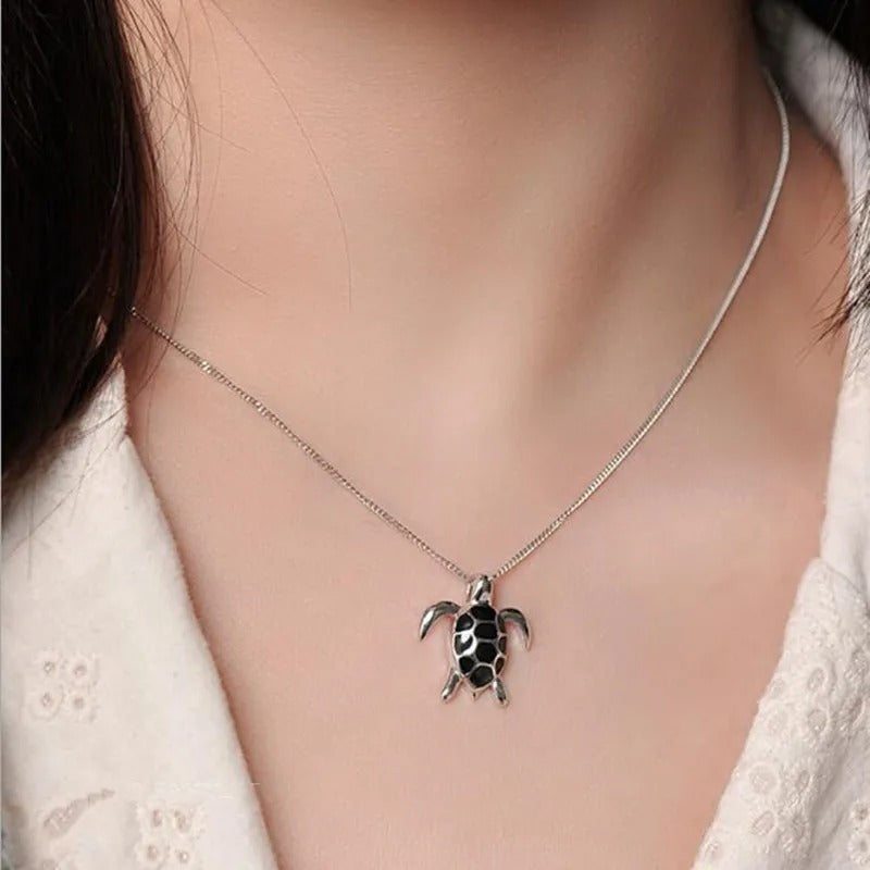 COLLAR TORTUGA PLATA 925 - PR0754