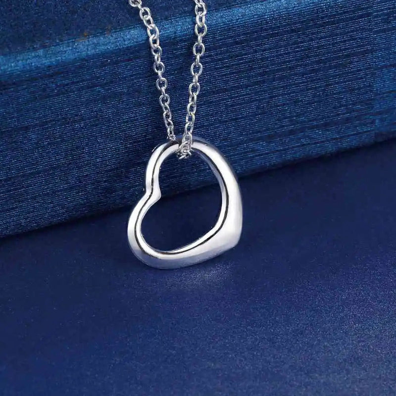 CONJUNTO CORAZÓN PLATA 925 - CONP872