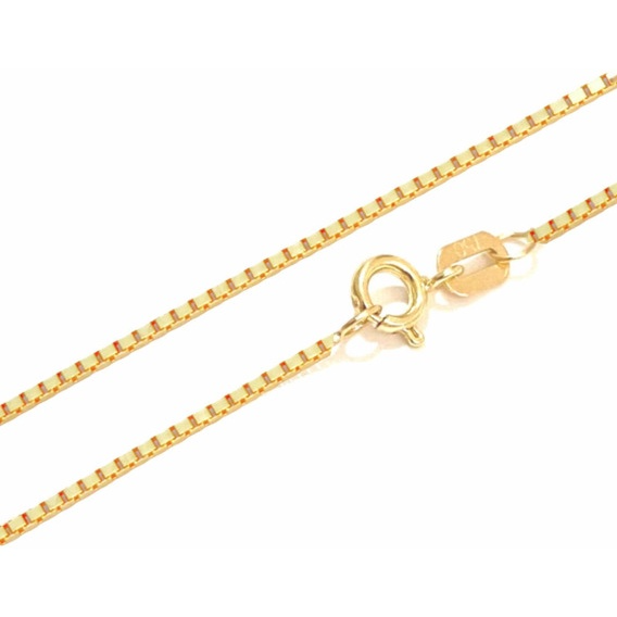 CADENA VENECIANA 60CM BAÑADA EN ORO 18K - COR300