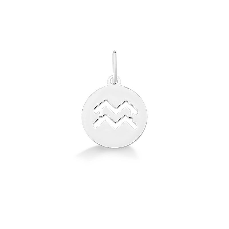 COLLAR SIGNO ACUARIO PLATA 925 - PR355