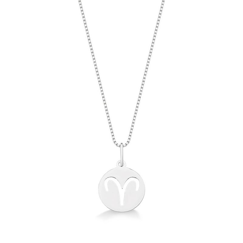 COLLAR SIGNO ARIES PLATA 925 - PR361